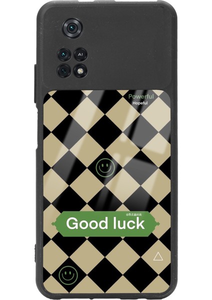 Xiaomi Poco M4 Pro Good Luck Tasarımlı Glossy Telefon Kılıfı