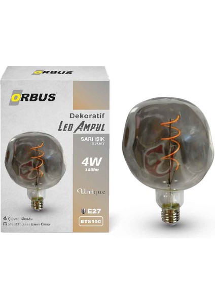 Dekoratif LED Ampul Smoky 4W 140LM ETS150