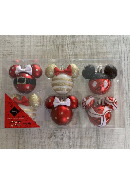 Minnie&mickey Yılbaşı Ağacı Süslemesi 6 Adet fiyatları