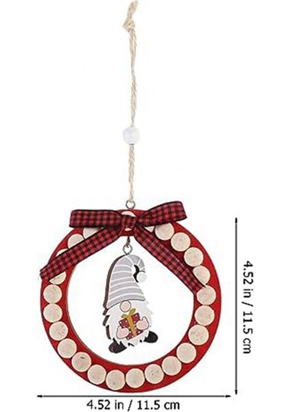 Noel Dekor Noel Asılı Ahşap Süsler Içi Boş Ahşap Kolye Işareti Noel Ağacı Kolye Noel Için Hediye Etiketleri (Yurt Dışından) fırsatları