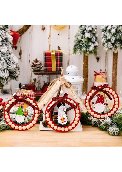 Noel Dekor Noel Asılı Ahşap Süsler Içi Boş Ahşap Kolye Işareti Noel Ağacı Kolye Noel Için Hediye Etiketleri (Yurt Dışından) indirimleri