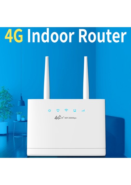 4g Lte Wifi Yönlendirici 300 Mbps Kablosuz Wifi Yönlendirici Ev Erişim Noktası Desteği 4g - Lan Bağlantı Noktası 16 Wifi Kullanıcıları-Ab Tak (Yurt Dışından)