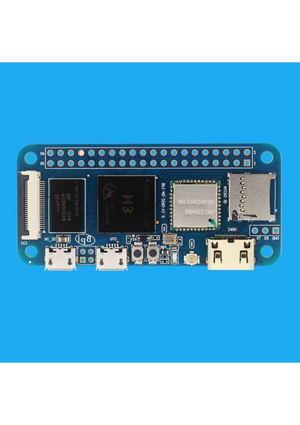Banana Pi -M2 Sıfır Çekirdekli Tek Kartlı 512MB Geliştirme Kartı Bilgisayarı Alliwnner H2+ Zero W ile Aynı (Yurt Dışından)