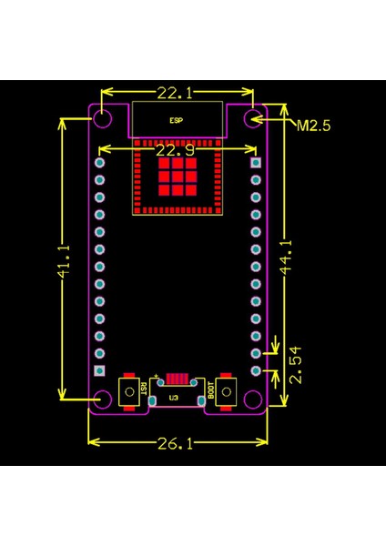 ESP32-C3 Çift Çekirdekli Geliştirme Modülü Kartı Wifi+Iot Için ESP32-C3FH4 Çipli Bluetooth Geliştirme Modülü (Yurt Dışından)