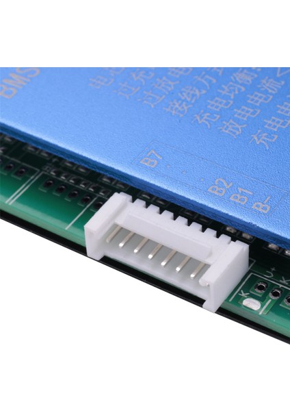Bms 7s 24V 100A 18650 Lityum Paket Kartı Bms Ekolayzer Pcb Sıcaklık Koruma Kemer Hattı (Yurt Dışından)