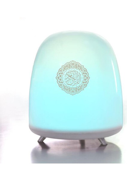 Gece Işığı Hoparlör Çalar Uzaktan Kumanda LED Lamba Kablosuz Bluetooth Hoparlör (Yurt Dışından)