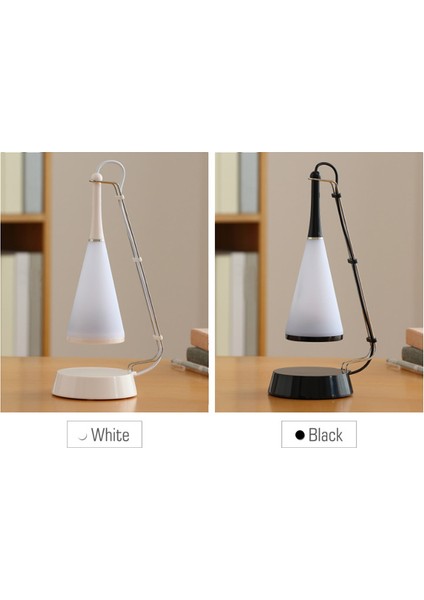 LED Lamba Basın Sensörü Bluetooth Müzik Çalar Masa Lambası Dc Şarj Masa Aydınlatma Öğrenci Kitap Lambaları (Siyah) (Yurt Dışından)
