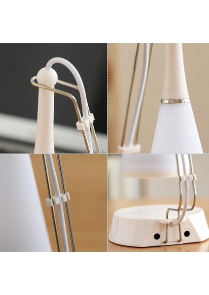LED Lamba Basın Sensörü Bluetooth Müzik Çalar Masa Lambası Dc Şarj Masa Aydınlatma Öğrenci Kitap Lambaları (Siyah) (Yurt Dışından)