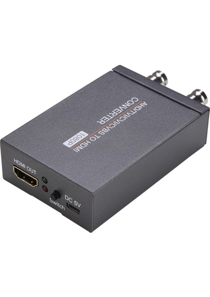 Ahd/tvı/cvı/cvbs'ye Uyumlu Dönüştürücü Adaptör Hd 1080P/720P Kemer Halkasını Dönüştürmek Için Video Dönüştürücü Adaptör (Yurt Dışından)
