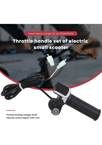 36V 1000W Elektrikli Scooter Fırçalanmış Kontrol Motoru + Gaz Kelebeği Kavrama Kiti Elektrikli Scooter Bisiklet E-Bisiklet Için (Yurt Dışından)