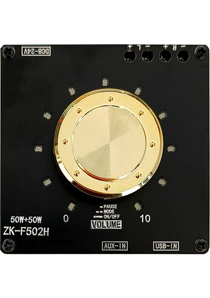 -F502H 5.1bluetooth Güç Amplifikatör Kartı 50W 2.0 Kanal Amplifikatör Kartı, Ses Kutusu Için Kısa Devre Korumalı (Yurt Dışından)