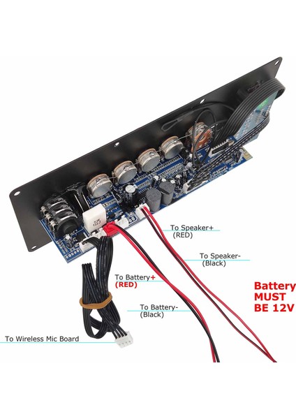 12V Amplifikatör Kurulu Kare Dans Hoparlör Amplifikatör Desteği Bluetooth Aux Tf-Kart U-Disk Kayıt 6-12 Inç Hoparlör (Yurt Dışından) modelleri