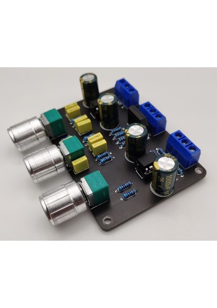 Çift NE5532 Ton Stereo Preamplifikatör Kurulu Ses Hifi Amplifikatör Ekolayzır Preamp Tiz Bas Ton Kontrolü Ön Amplifikatör (Yurt Dışından)