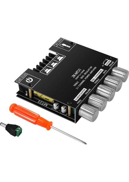 -MT21 Dijital Güç Amplifikatörü Kartı 50WX2+100W 2.1 Kanal Aux+Bt5.0 Yüksek Düşük Tonlu Süper Bas Güç Amplifikatörü Kartı (Yurt Dışından) fiyatları