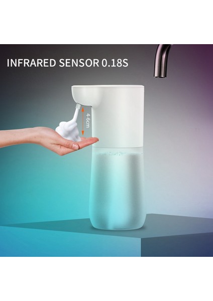 600ML Otomatik Sabunluk Kızılötesi Sensör Akıllı Köpük El Sabunu Dispenserleri El Serbest Tezgahüstü Sabun Dispenserleri (Yurt Dışından) fırsatları