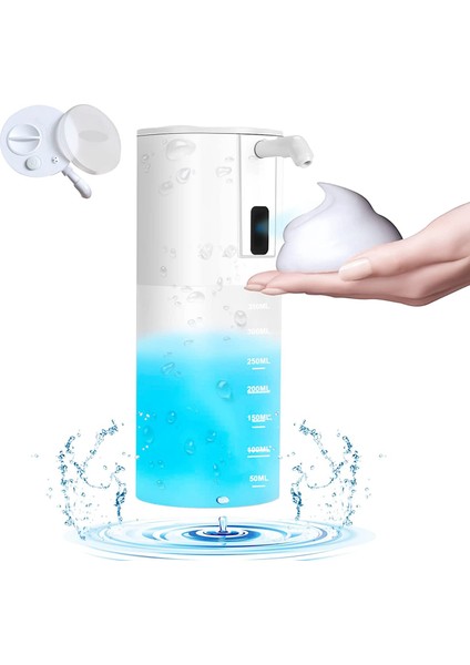Sabunluk, Kızılötesi Sensörlü Temassız Köpük Sabunluk, Banyo Beyaz Için Su Geçirmez Köpük Sabunluk (Yurt Dışından) fırsatları
