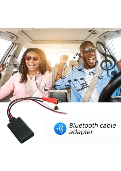 Evrensel Araba Rca USB Adaptörü Kablosuz Bluetooth Alıcısı Ev Medya Aux Bluetooth Ses Cihazı Ses Kablosu (Yurt Dışından)