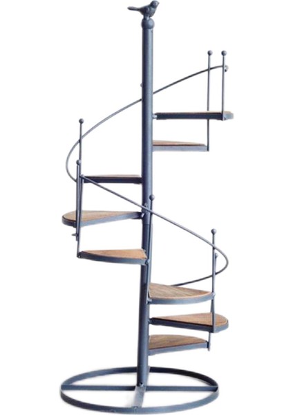 8 Katmanlı Spiral Standı Ör Raf Oturma Odası Dış Için (Yurt Dışından)