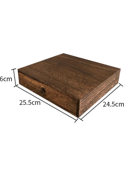 Hatıı Depolama Ahşap Kutu Dıy El Sanatları Ahşap Kutuları 25.5X24.5X6 cm (Yurt Dışından) fırsatları