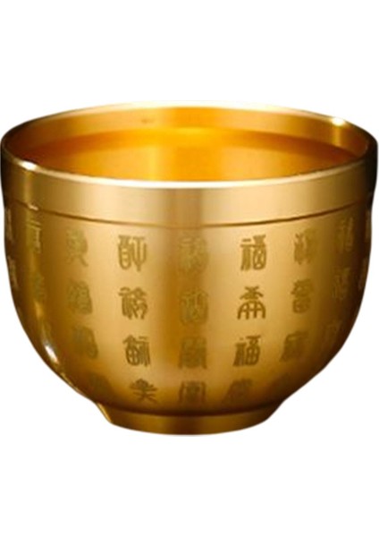 Pirinç Feng Shui Kase Başarı Çin Şanslar Süs Dekor 6cmx4.6cmx3.2cm (Yurt Dışından)