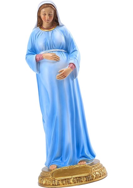 Heykeli Şekil Katolik Madonna Reçine El Sanatları #a (Yurt Dışından)