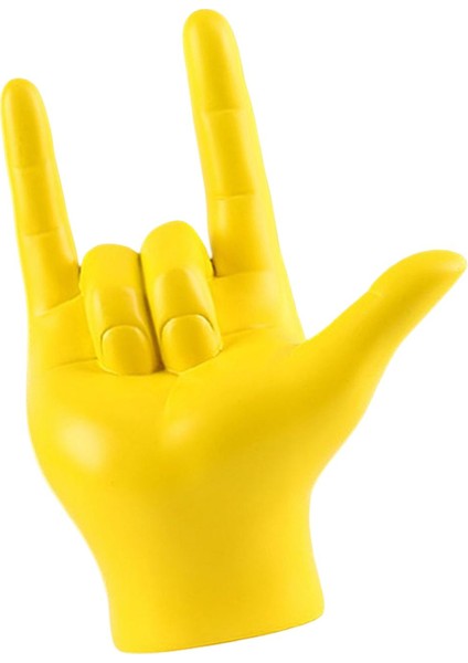 Paskalya Adası Heykeli Vurgular Dekor Monolith Oturma Odası Masası Süs Sarı Için (Yurt Dışından) indirimleri