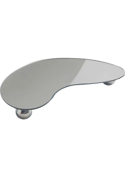 Modern Dresser Vanity Tepsi Dekorasyon Düğün Için Düzensiz Servis Tepsisi 27X12X3 cm Ayna (Yurt Dışından)