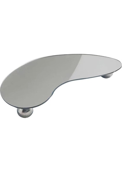 Modern Dresser Vanity Tepsi Dekorasyon Düğün Için Düzensiz Servis Tepsisi 27X12X3 cm Ayna (Yurt Dışından) fırsatları