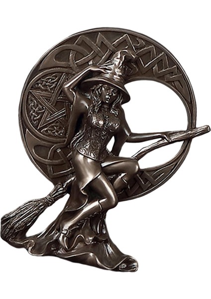 Cadı Pentagramı Heykeli Heykel Figürler Dekorasyon El Sanatları 13X5X16 cm (Yurt Dışından) fiyatları