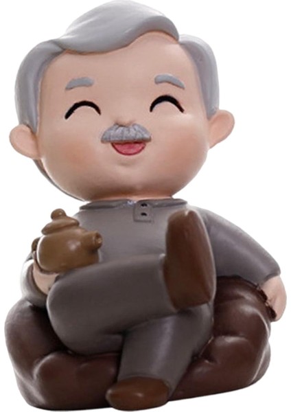 Heykeli Minyatür Heykelcik Heykel Çift Süsleri Büyükbaba (Yurt Dışından) fiyatları