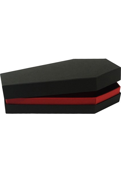 Cadılar Bayramı Cenaze Kutusu Kapaklı Çok Fonksiyonlu Hediye Kutusu El Sanatları Dekor Için 22.8CMX12.9CMX4.8CM Siyah (Yurt Dışından) fiyatları