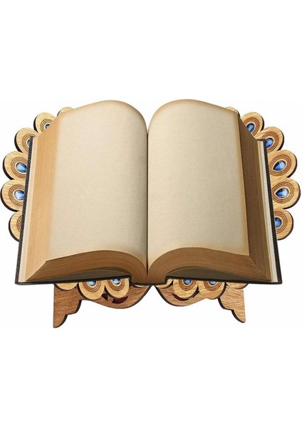 Ahşap Kitap Incil Ev Raf I (Yurt Dışından) fırsatları