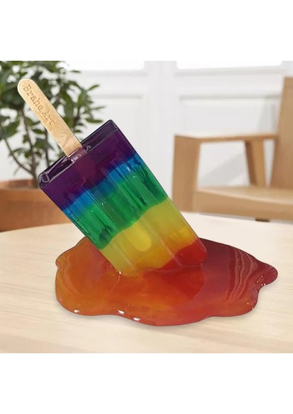 Reçine Eriyen Popsicle Heykel El Yapımı Modern Dekor (Yurt Dışından) fırsatları