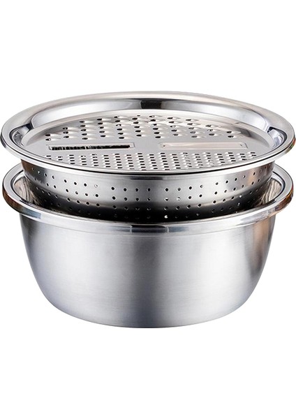 Çok Fonksiyonlu Paslanmaz Çelik Lavabo Salata 26CM (Yurt Dışından) fırsatları