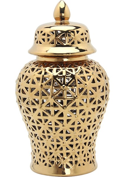 Masaüstü Aureate Için Seramik Zencefil Kavanoz Çiçek Dekoratif Kavanoz Süsleme (Yurt Dışından)