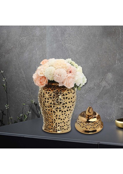 Masaüstü Aureate Için Seramik Zencefil Kavanoz Çiçek Dekoratif Kavanoz Süsleme (Yurt Dışından) fiyatları