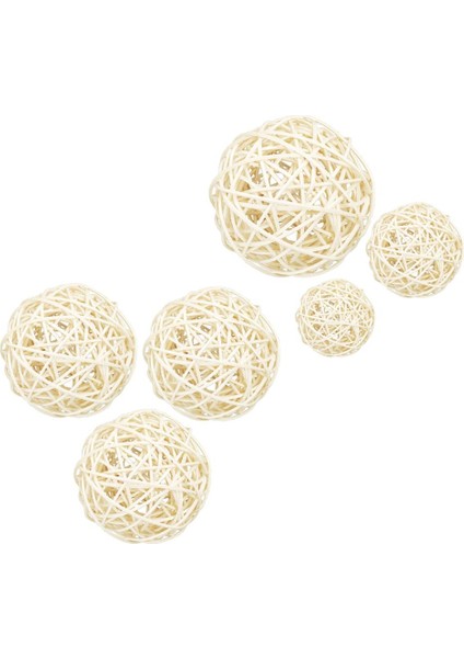 3 Rattan Hasır Ğraf Sahne, 6-10 cm Ev Düğün Dıy Biblolar 3 8 cm (Yurt Dışından)