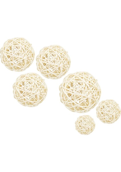 3 Rattan Hasır Ğraf Sahne, 6-10 cm Ev Düğün Dıy Biblolar 3 8 cm (Yurt Dışından)
