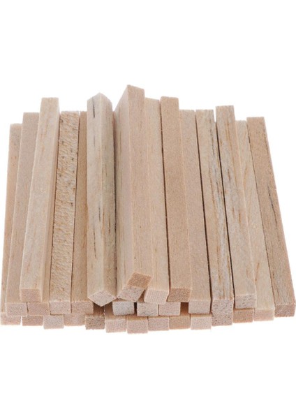 30X Balsa Cilalı Dübel Çubuk Modelleme Dekorları Dollhouse 70X5X5MM (Yurt Dışından) modelleri