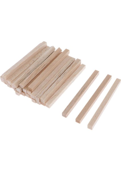 30X Balsa Cilalı Dübel Çubuk Modelleme Dekorları Dollhouse 70X5X5MM (Yurt Dışından) fırsatları