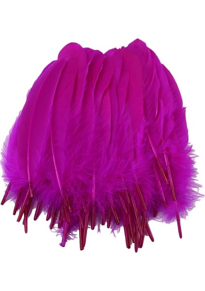 50 Doğal Tüy Dekor Kırmızı (Yurt Dışından) fiyatları