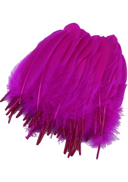 50 Doğal Tüy Dekor Kırmızı (Yurt Dışından) indirimleri