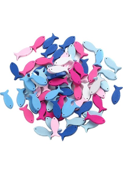 50 Ahşap Şekiller Zanaat Düğün Dekor Süsleme (Yurt Dışından)