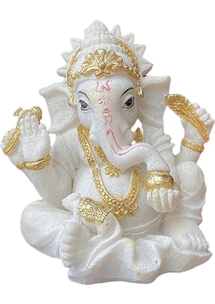 Hindu Tanrı Heykeli Hint Buda Heykelcik Heykel Ofis Ev Süsleme Beyaz C Için (Yurt Dışından) fiyatları