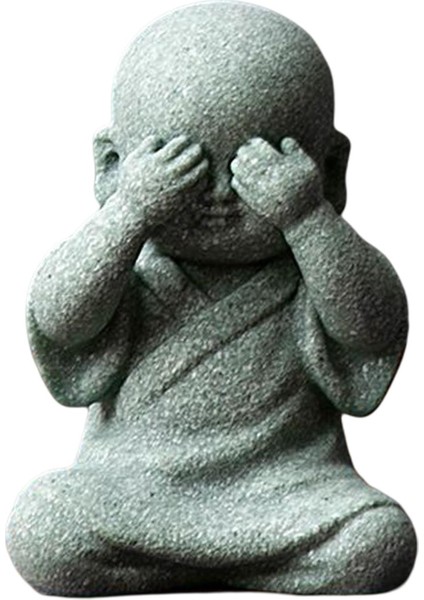 Mini Keşiş Heykelcik Buda Heykeli Icı Meditasyon Çayevi Gö (Yurt Dışından) indirimleri