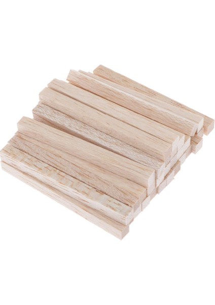 30 Bitmemiş Dübel Balsa Ahşap Şekilli Çubuk 60X5X5MM (Yurt Dışından) fiyatları