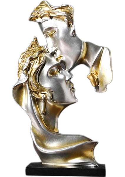 Reçine Çiftler Öpüşme Heykeli Dekor Soyut Ev Dekor Severler Odası (Yurt Dışından) fiyatları