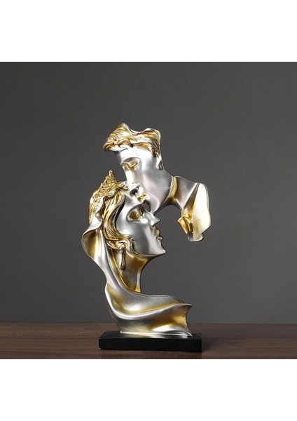 Reçine Çiftler Öpüşme Heykeli Dekor Soyut Ev Dekor Severler Odası (Yurt Dışından) fırsatları