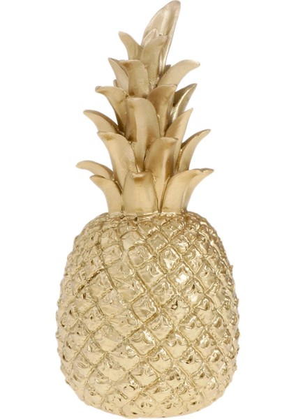 Altın Reçine Ananas Şekilli Süs El Sanatları Dekoratif Centerpieces 5.5X5.5X15CM (Yurt Dışından) fiyatları