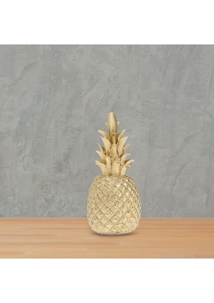 Altın Reçine Ananas Şekilli Süs El Sanatları Dekoratif Centerpieces 5.5X5.5X15CM (Yurt Dışından) indirimleri